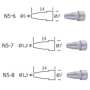 79-1586 N5-8 spare tip for ZD-8915, ZD-8917