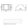 PCE60-24-2,5-DIN-S DIN rail power supply; Slim; 60W; 24V; 2,5A