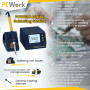 PCW09A Soldering station, digital, 60W, ESD-safe, 180-480°C