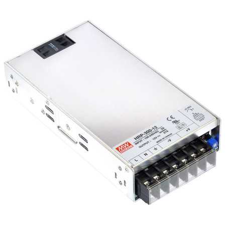 HRP-300-5 Switching power supply, closed, 300W, PFC 5V, 60A, MEAN WELL