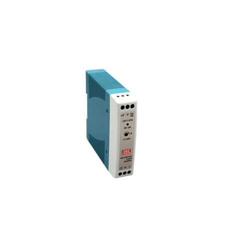 MDR-20-24 DIN rail power supply, 24W, 24V, 1A, MEAN WELL