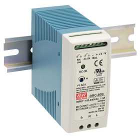 PSC-60A switching power supply, open-frame, 59.34W, 13.8/13.8V, MEAN WELL