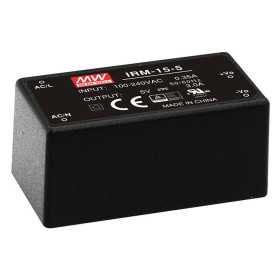 IRM-20-3.3 switching power supply, module, 14.8W, 3.3V, 4.5A, MEAN WELL