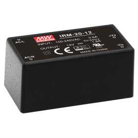 IRM-20-12 Switching power supply, module, 21.6W, 12V, 1.8A, MEAN WELL