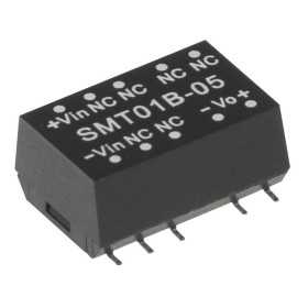 SMT01C-15 DC/DC Converter 48:15V 67mA 1W, MEAN WELL