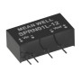 DPRN01N-12 DC/DC converter 24:+/-12V +/-42mA 1W, MEAN WELL