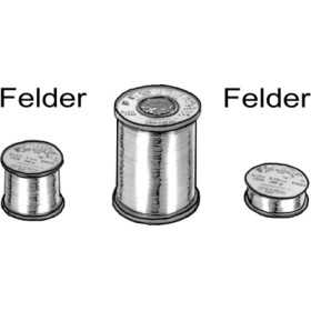 18641530 Felder solder wire, leaded, Sn60Pb39Cu1, 1.5mm, 500g, roll