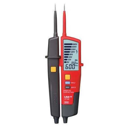 UT18D Voltage Tester, Continuity Tester, Waterproof, IP65, CAT IV 600V