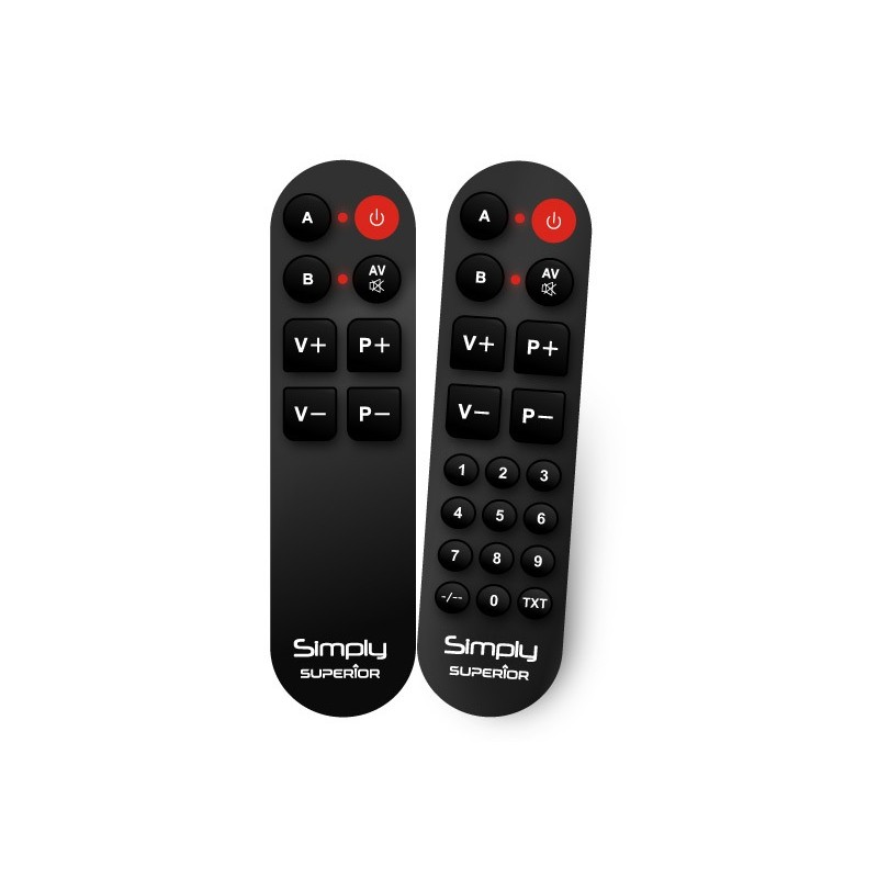 SUPERIOR Simply Numeric â Universal Remote Control (SUPTLB002 / SUP040)