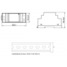 PCE30-12-2-DIN-S DIN Rail Power Supply, Slim, 24W, 12V, 2A