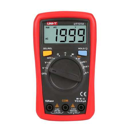 UT131A Palm Size Digital Multimeter, 2mF Capacity Test